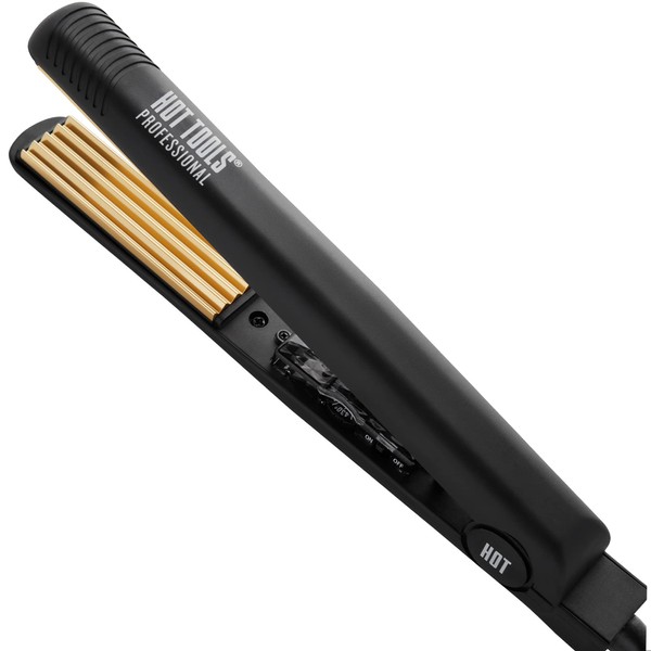 Hot Tools Pro Artist 24K Gold Crimping Iron | For
