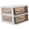 Operitacx Desktop Storage Box Organizer for Files Drawer Storage for