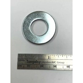 NON SPECIFIC 1/2"  SAE STEEL FLAT WASHER ZINC 1-1/16" OD X 17/32" ID -  25 PIECES