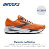 Brooks Men’s Adrenaline GTS 24 Supportive Running Shoe - Orange/Ebony/Country