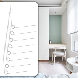 Be In Your Mind 20Pcs 304 Stainless Steel Torsion Spring 5.0mm OD 90° Deflection Straight Torsion Spring for DIY Woodworking Furniture Repair Project