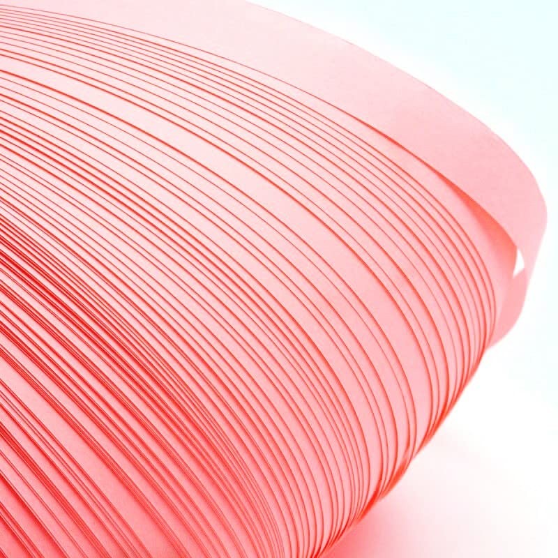 ODETOJOY Pink Quilling Paper Strips 10mm Single Color Quilling Strips