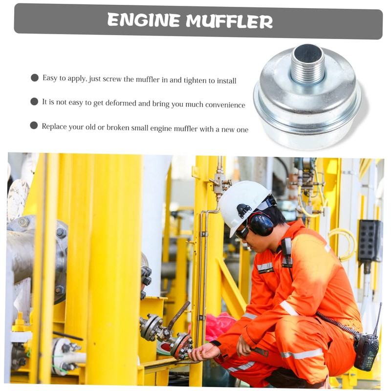 DOITOOL Garden Equipment Engine Muffler Small Engine Muffler 299106 Fit