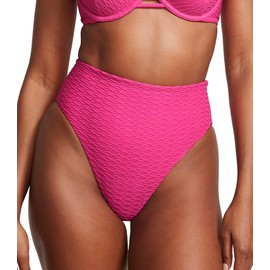 Victoria's Secret Mix-and-Match High Waisted Full Coverage Bikini Bottom, Forever Pink, XS