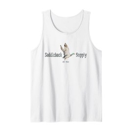 Saddleback Duck Hunting Logo Western Styled Ranch Tank Top