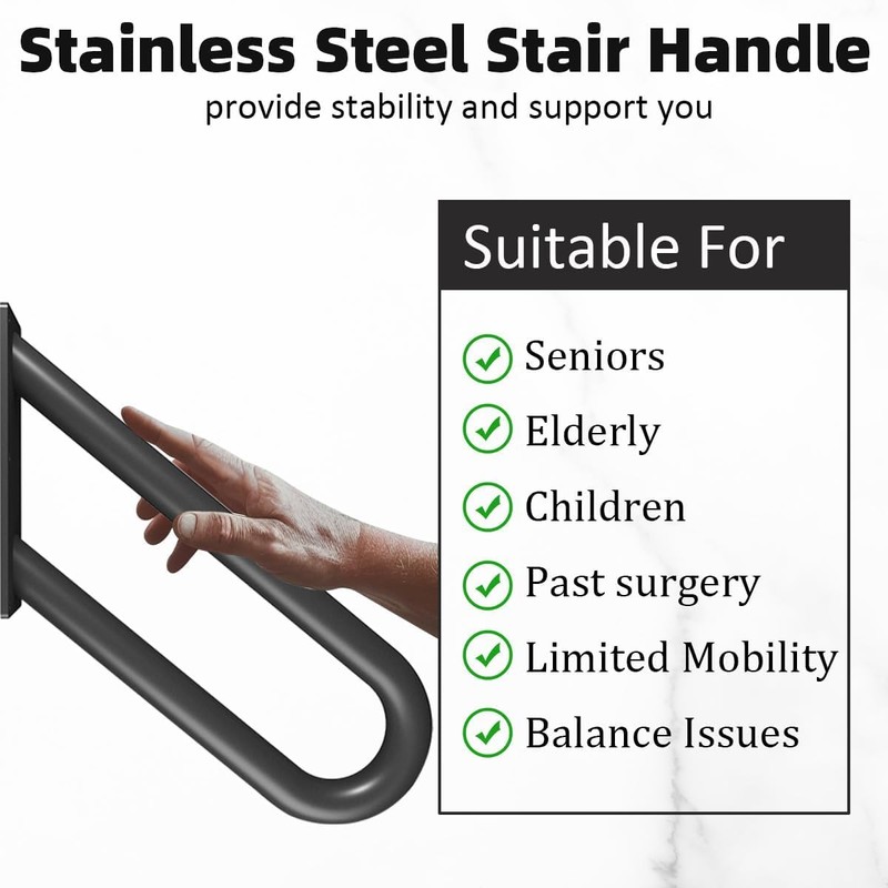 Hand Rails for Outdoor Steps Stair Railing Indoor Rail Metal