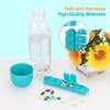 Cookawa 2-in-1 Water Bottle and Pill Organizer - 20 oz