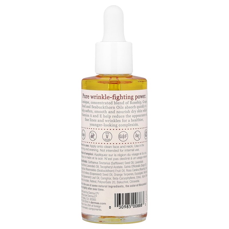 더마E 주름 트리트먼트 오일 60ml(2fl oz) Derma E Anti-Wrinkle Treatment