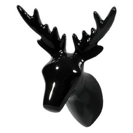 Capventure Dear Deer Coat Hook, Black