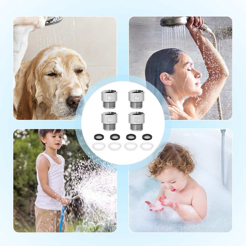 Adapter for Shower Hose, Shower Head Adapter, Shower Hose Adapter