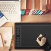 GAOMON Zwei-Finger Lycra Handschuh für Grafiktablett/Leuchttisch/Pen Display - Freie Größe