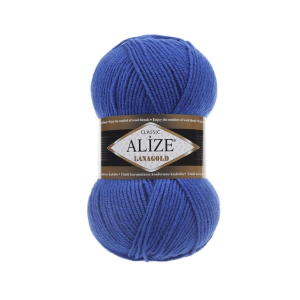 Alize Lanagold 51% Acrylic 49% Wool Worsted Yarn/Aran per Skein