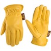 Wells Lamont Men’s Deerskin Leather Driving Gloves, 100% Full Grain