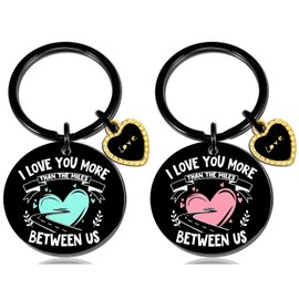 Ikacvb Stocking Stuffers For Couple Wife Husband Romantic Christmas Gifts For Boyfriend Girlfriend Couples Keychains Christmas Gifts Stocking Stuffers For Adults