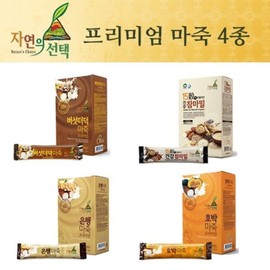 Nature's Choice 자연의선택 4종세트 건강 마죽세트 4종세트(40포) Nature's Choice 4-Type Health Mushroom Set (40 Packs)