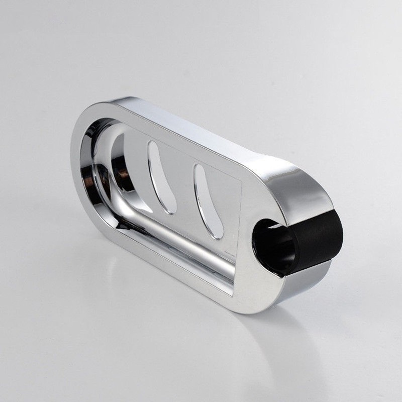 Inchant Shower Rail Clip-on Bathroom Soap Holder Soap Dish, ABS