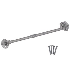 Cabin Hook and Eye Galvanised Cast Iron Heavy Duty 250mm / 10 Inch Pack of 1