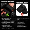 Grip Pads Gym, Anti Slip Barbell Pad Weight Lifting Gloves,