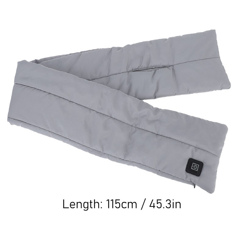 Heated Scarf USB Warming Scarf Adjustable Temperature Soft Comfort Cotton
