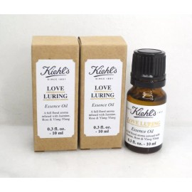 KIEHL'S LOVE LURING ESSENCE OIL 0.3 OZ BOXED LOT OF 2