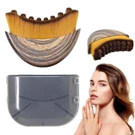 Lymphatic Contour Face Brush, Herramientas para masajes faciales, belleza y relajación de los músculos del faciales, Diseño Ergonómico, ajuste preciso a la piel, Perfecto para Belleza de Cuello y Cara (1PCS)