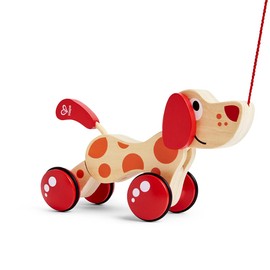 Hape Walk-A-Long Puppy Wooden Pull Toy