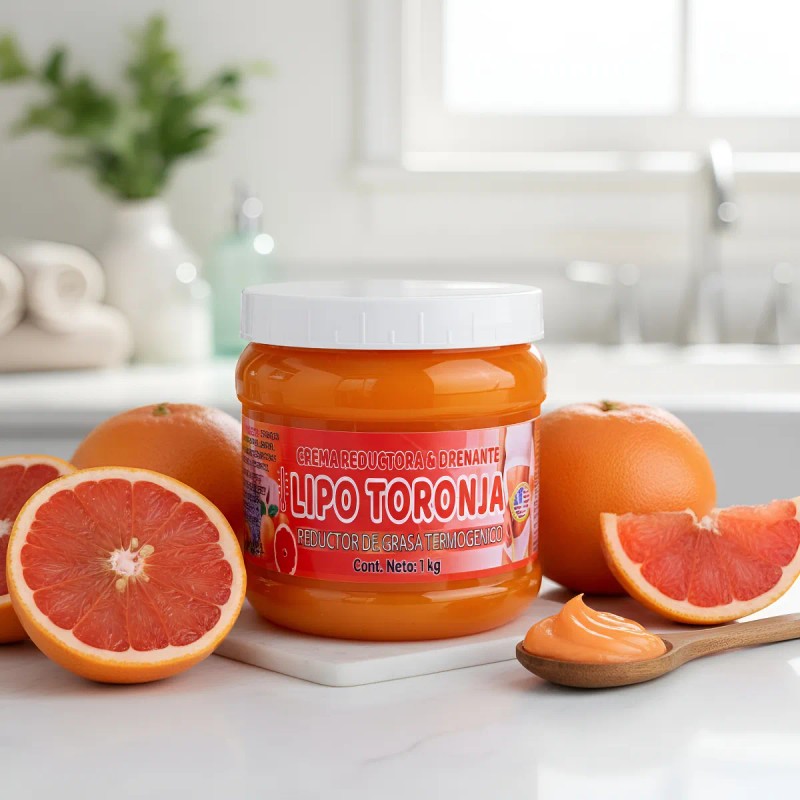 Crema Reductora Termogenetica Lipo Toronja Drenante