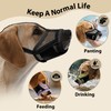 JOYPAWS Dog Muzzle, Air Mesh & Reflective Straps for Large