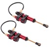 2pcs Internal Spring Negative Pressure Shock Absorber 100mm Metal for