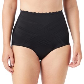 Dim Women's Beauty Lift Plain or unicolor Brief - Black - Black - 20 (Brand size: 48)