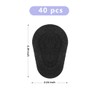 40pcs Sterile Non-Woven Eye Pads Patches, Black Eye Patches for