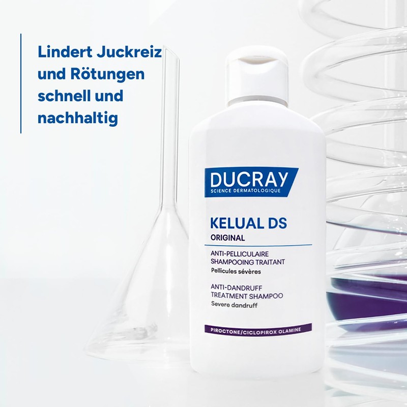Pierre Fabre Ducray Kelual DS- Anti-Dandruff Shampoo - 100 ml,