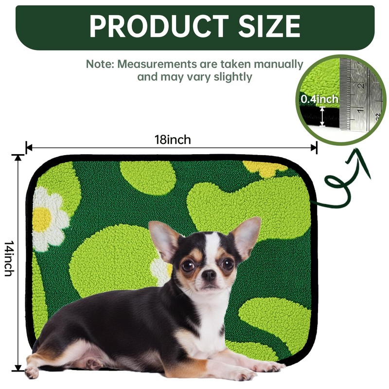 Qeils Reusable Puppy Pads for Small Dogs, Washable Pee Pads