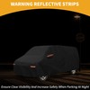 Partuto Car Cover Waterproof All Weather Sun Rain Protection Full