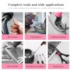 39 Pcs All Purpose Basic Household Pink Tool Kit for