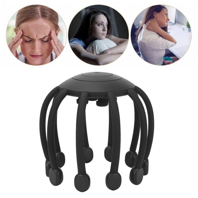 Multi Dimensional Head Massager 5 Mode 10 Strength Leves Electric