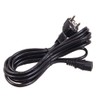 Maclean MCTV-801 Power Cable Protective Contact to IEC Plug Power