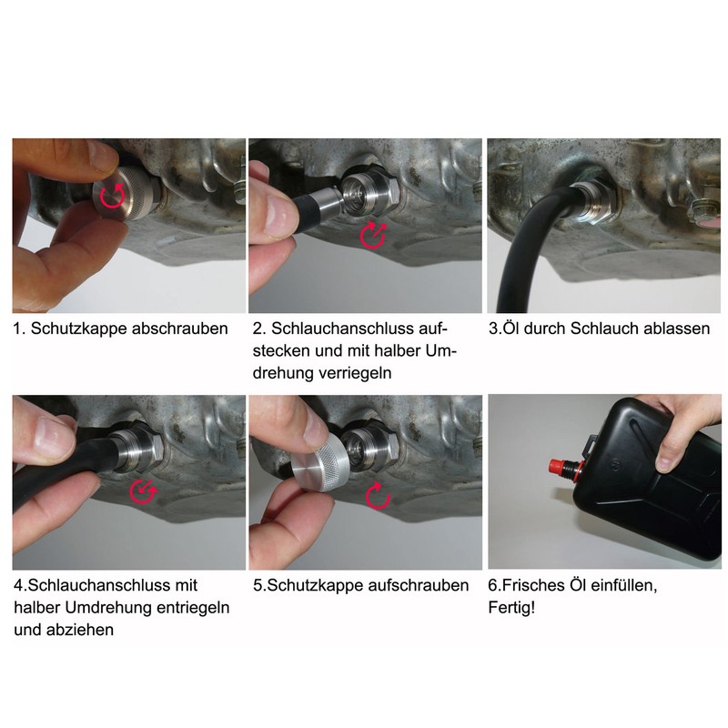 Oil Drain Valve Leak Proof Rust Proof Compact Structure Stainless