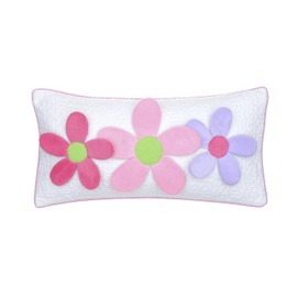 Levtex Home Merrill Girl 3D Flwr Pillow Pink, Lilac White