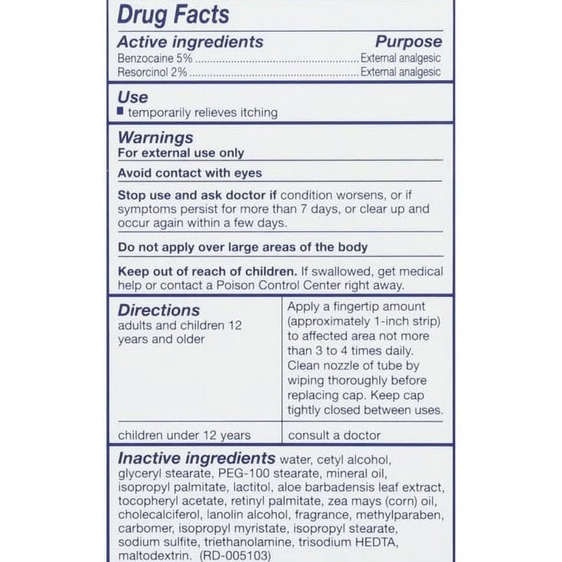 Vagisil Anti-Itch Creme Original Strength 1 oz (Pack of 5)