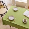 Home Brilliant Green Table Cloth for 6 to 8 Seater