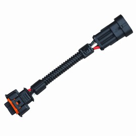 6" MAP Sensor Adapter Harness Connect GM Gen 3 LS1 LS2 LS7 to LS3 LS9 L99 ZR1 L76 LSA, Connect to LS9 ZR1 MAP Sensors 12592525, for GM LS Engines, 6 inches