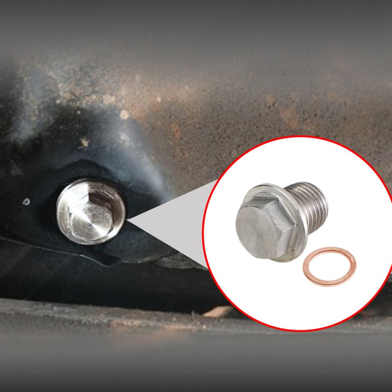 M14*1.5 Magnetic Oil Drain Plug, Stainless Steel Drain Plug with