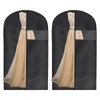 YSDINK 2 PCS Breathable Garment Bags with Zipper, Dustproof and