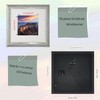 8x8 Picture Frame Gallery Photo Frame with 5x5 mat ,Freestanding