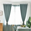 Double Curtain Rod 72-144", Double Drapery Rod with Round &