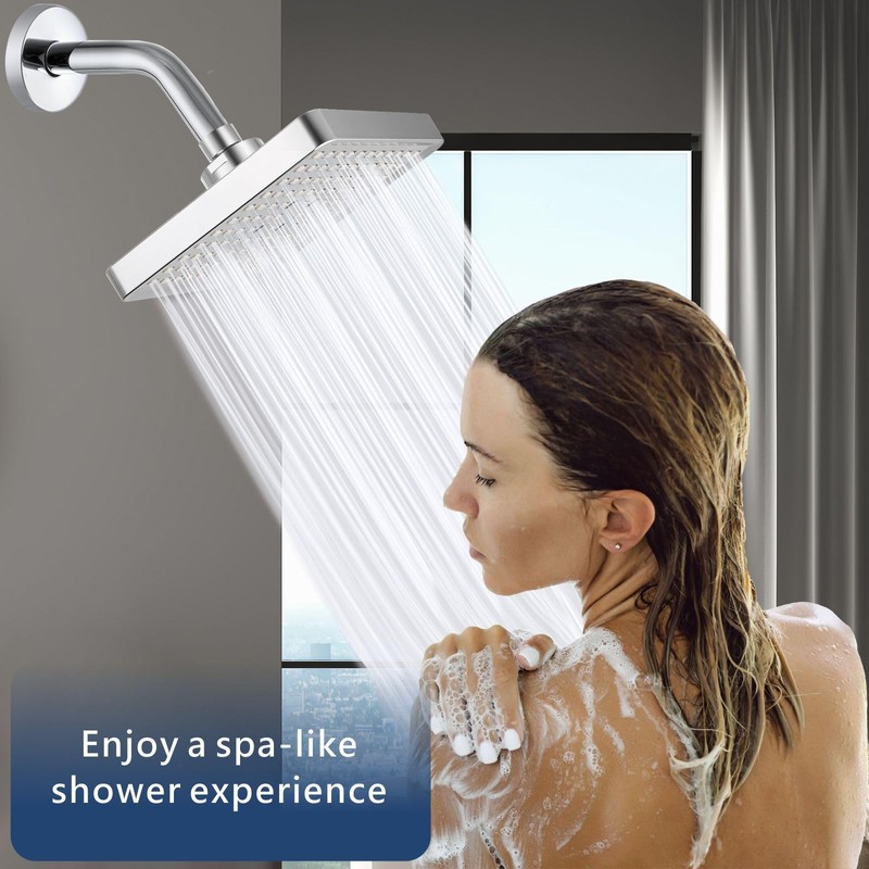 Eolax High Pressure Rain Shower Head, High Flow Pressure Boosting