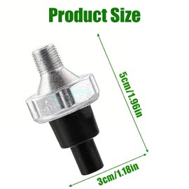 7.3L Diesel Fuel Filter Vacuum Switch for Ford F-250 1988-1996 Fuel Filter Sensor Bowl Vacuum Switch Asy Fuel Filter Vac Replacement E8TZ-9S283-A 1Pcs