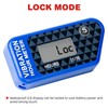 RileyFine Wireless Vibration Hour Meter Resettable Digital Maintenance Timer, User