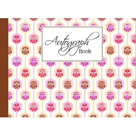 Autograph Book: Cute Birds Autograph Book for Adults & Kids, 150 Blank Pages, Starlight Design, Keepsake, Memory Book, Size 8.25" x 6"